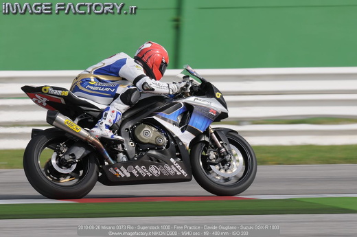 2010-06-26 Misano 0373 Rio - Superstock 1000 - Free Practice - Davide Giugliano - Suzuki GSX-R 1000